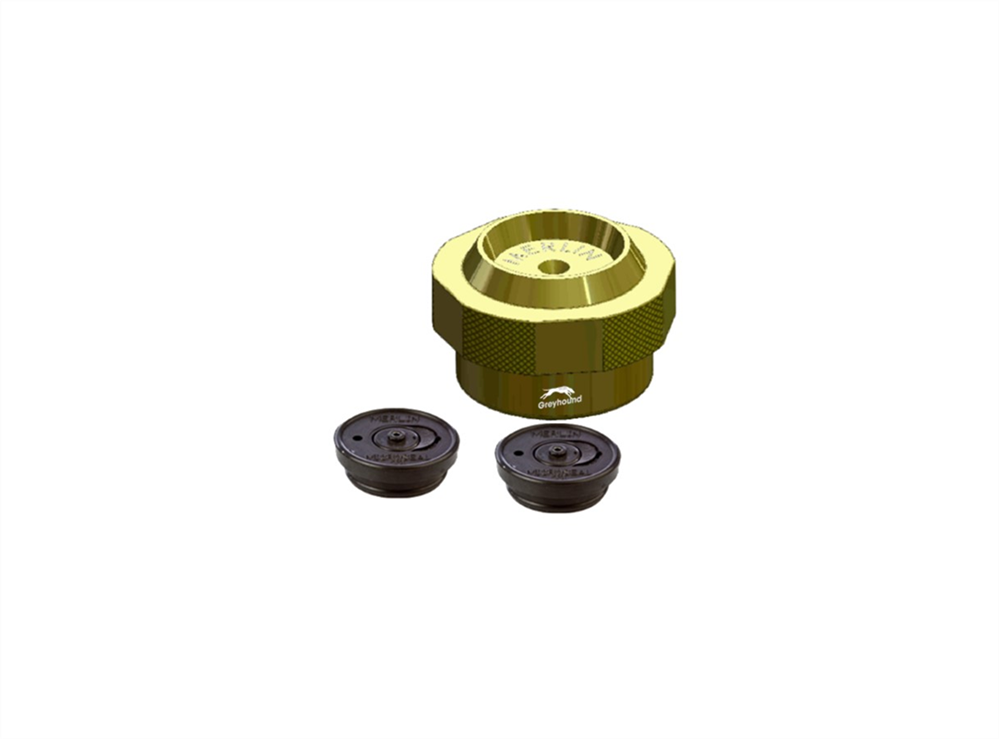 Picture of MicroSeal Kit for Thermo Trace 1300 series (nut and 2 #410 MicroSeals)  (3 - 100 psi)